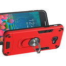 For Samsung Galaxy J5 Prime 2 in 1 Armour Series PC + TPU Protective Case with Ring Holder(Red)