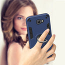 For Samsung Galaxy J5 Prime 2 in 1 Armour Series PC + TPU Protective Case with Ring Holder(Red)