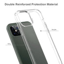 For iPhone 12 Pro Max Shockproof Scratchproof TPU + Acrylic Protective Case(Grey)