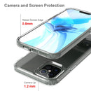 For iPhone 12 Pro Max Shockproof Scratchproof TPU + Acrylic Protective Case(Grey)