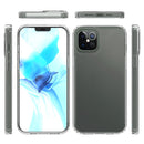 For iPhone 12 Pro Max Shockproof Scratchproof TPU + Acrylic Protective Case(Transparent)