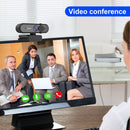 HXSJ S6 HD 1080P 95 Degree Wide-angle High-definition Computer Camera with Microphone(Black)