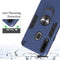 For Samsung Galaxy A20s 2 in 1 Armour Series PC + TPU Protective Case with Ring Holder(Black)