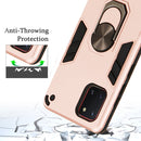 For Samsung Galaxy Note 10 Lite / A81 2 in 1 Armour Series PC + TPU Protective Case with Ring Holder(Dark Blue)
