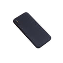 For iPhone X & XS Magic Cube Frosted Silicone Shockproof Full Coverage Protective Case(Black)