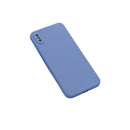 For iPhone XR Magic Cube Frosted Silicone Shockproof Full Coverage Protective Case(Blue)
