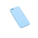 For iPhone 7 & 8 Magic Cube Frosted Silicone Shockproof Full Coverage Protective Case(Baby Blue)