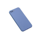 For iPhone 7 Plus & 8 Plus Magic Cube Frosted Silicone Shockproof Full Coverage Protective Case(Blue)