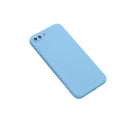 For iPhone 7 Plus & 8 Plus Magic Cube Frosted Silicone Shockproof Full Coverage Protective Case(Baby Blue)