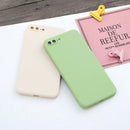 For iPhone 7 Plus & 8 Plus Magic Cube Frosted Silicone Shockproof Full Coverage Protective Case(Green)