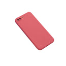 For iPhone 7 Plus & 8 Plus Magic Cube Frosted Silicone Shockproof Full Coverage Protective Case(Red)