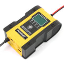 FOXSUR 12V-24V Car Motorcycle Repair Battery Charger AGM Charger Color:Yellow(EU Plug)