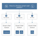 Original Xiaomi Aqara Smart Wall Switch D1, Zero FireWire Three Button Version
