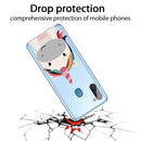 For Samsung Galaxy A11 Shockproof Painted TPU Protective Case(Fat Unicorn)