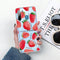 For Samsung Galaxy A21 Shockproof Painted TPU Protective Case(Love Strawberry)