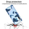 For Samsung Galaxy A21 Shockproof Painted TPU Protective Case(Blue Butterfly)