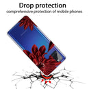 For Samsung Galaxy A21s Shockproof Painted TPU Protective Case(Safflower)