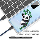 For Samsung Galaxy A31 Shockproof Painted TPU Protective Case(Panda)