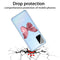 For Samsung Galaxy A31 Shockproof Painted TPU Protective Case(Red Butterfly)
