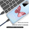 For Samsung Galaxy A31 Shockproof Painted TPU Protective Case(Red Butterfly)