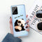 For Samsung Galaxy Note 20 Ultra Shockproof Painted TPU Protective Case(Tilted Head Panda)