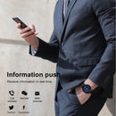 DT96 1.3 inch Round Color Screen Smart Watch, IP68 Waterproof, Support Heart Rate Blood Pressure Monitoring / Sedentary Reminder / Sleep Monitoring, Strap material:Metal(Black)