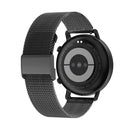 DT96 1.3 inch Round Color Screen Smart Watch, IP68 Waterproof, Support Heart Rate Blood Pressure Monitoring / Sedentary Reminder / Sleep Monitoring, Strap material:Metal(Black)