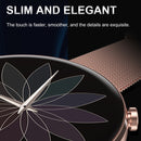 DT96 1.3 inch Round Color Screen Smart Watch, IP68 Waterproof, Support Heart Rate Blood Pressure Monitoring / Sedentary Reminder / Sleep Monitoring, Strap material:Metal(Silver)