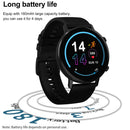 DT96 1.3 inch Round Color Screen Smart Watch, IP68 Waterproof, Support Heart Rate Blood Pressure Monitoring / Sedentary Reminder / Sleep Monitoring, Strap material:Silicone(Rose Gold)