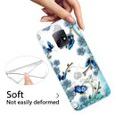 For Xiaomi Redmi 10X 5G Shockproof Painted TPU Protective Case(Chrysanthemum Butterfly)