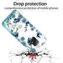 For Xiaomi Redmi 10X 5G Shockproof Painted TPU Protective Case(Chrysanthemum Butterfly)