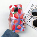 For Xiaomi Redmi 10X 5G Shockproof Painted TPU Protective Case(Strawberry)