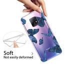 For Xiaomi Redmi 10X 5G Shockproof Painted TPU Protective Case(Blue Butterfly)