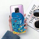 For Xiaomi Redmi 10X 5G Shockproof Painted TPU Protective Case(Whale Seabed)
