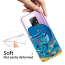 For Xiaomi Redmi 10X 5G Shockproof Painted TPU Protective Case(Whale Seabed)