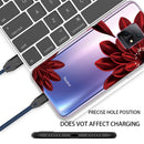 For Xiaomi Redmi 10X 5G Shockproof Painted TPU Protective Case(Red Flower)