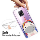 For Xiaomi Redmi 10X 5G Shockproof Painted TPU Protective Case(Fat Unicorn)