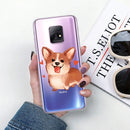 For Xiaomi Redmi 10X 5G Shockproof Painted TPU Protective Case(Love Corgi)