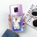 For Xiaomi Redmi 10X 5G Shockproof Painted TPU Protective Case(Laughing Cat)