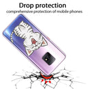 For Xiaomi Redmi 10X 5G Shockproof Painted TPU Protective Case(Laughing Cat)