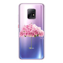 For Xiaomi Redmi 10X 5G Shockproof Painted TPU Protective Case(Flower Umbrella)