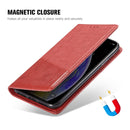 For Nokia 7 Plus MUXMA MX109 Horizontal Flip Leather Case with Holder & Card Slot & Wallet(Red)