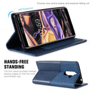 For Nokia 7 Plus MUXMA MX109 Horizontal Flip Leather Case with Holder & Card Slot & Wallet(Blue)