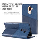 For Nokia 7 Plus MUXMA MX109 Horizontal Flip Leather Case with Holder & Card Slot & Wallet(Blue)