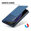 For Nokia 7 Plus MUXMA MX109 Horizontal Flip Leather Case with Holder & Card Slot & Wallet(Blue)