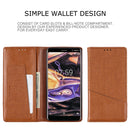 For Nokia 7 Plus MUXMA MX109 Horizontal Flip Leather Case with Holder & Card Slot & Wallet(Brown)