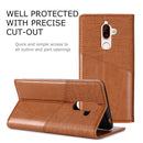 For Nokia 7 Plus MUXMA MX109 Horizontal Flip Leather Case with Holder & Card Slot & Wallet(Brown)