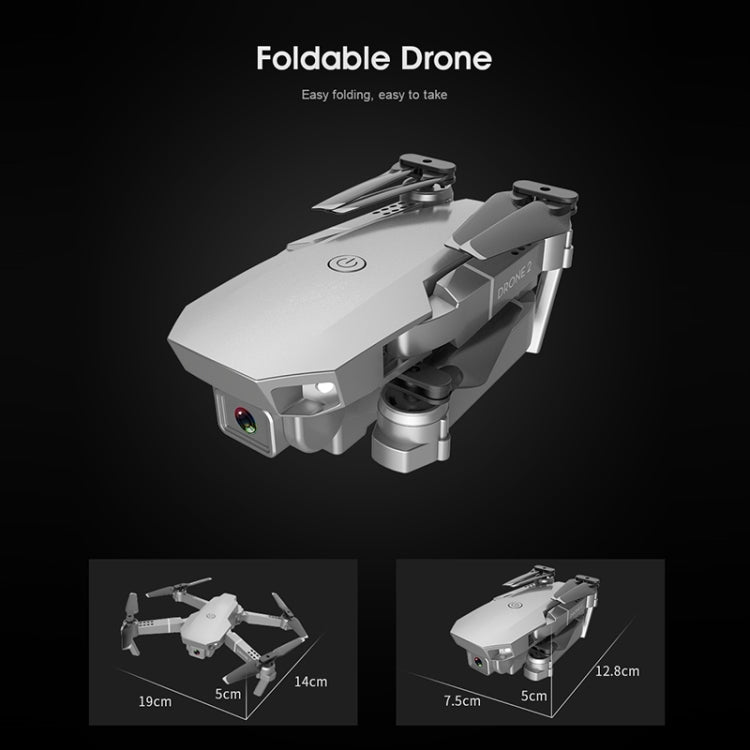 E68 Pro 720P Foldable RC Quadcopter Drone Remote Control Aircraft