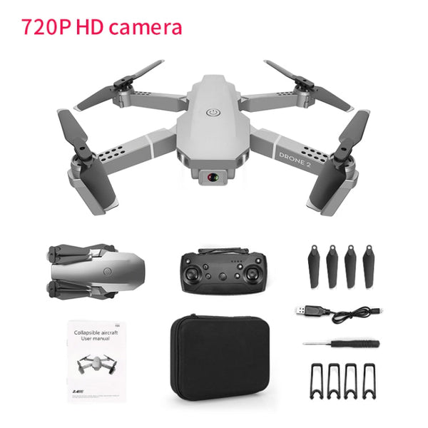 E68 Pro 720P Foldable RC Quadcopter Drone Remote Control Aircraft