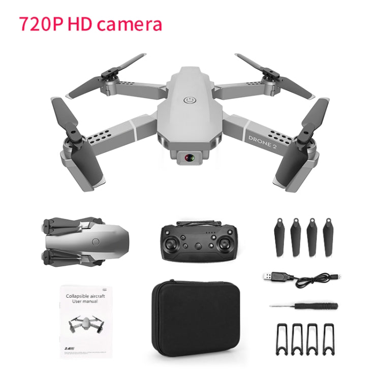 E68 Pro 720P Foldable RC Quadcopter Drone Remote Control Aircraft